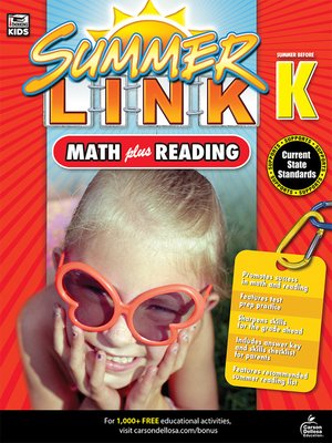 cover image of Math Plus Reading Workbook